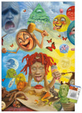 Trends International Trippie Redd - Art Wall Poster, 22.37 x 34.00, Poster & Push Pin Bundle