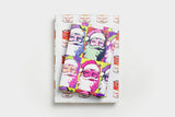 Warhol Santa & Soup Cans - Reversible Holiday Wrapping Paper - Eco Gift Wrap Allport Editions x Wrappily