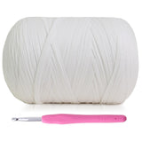 800G (228Yds) Tshirt Yarn for Crochet - T Shirt Yarn for Crocheting with Beginner Crochet Bags/Baskets/Coasters/DIY, T-Shirt Yar
