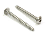 Bolt Dropper No. 10 x 1-1/2 inch Stainless Truss Head Phillips Wood Screw, (100 piece), 18-8 (304) Stainless Steel Sheet Metal S