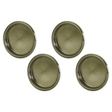 Nuk3y Easy Snap in Closet Door Finger Pull, 2-1/8, 4-Pack (Antique Brass)