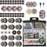 Dremel EZ725 70-Piece All-Purpose Rotary Tool Accessory Set With Storage Kit - EZ-Lock And EZ Drum For Faster Accessory Changes