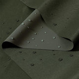600D Nylon Waterproof Fabric by The Yard, 59 Wide Waterproof Material, Soft Lightweight Outdoor Material, Green Water Resistant
