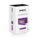 Oreck Type CC HEPA Upright Vacuum Cleaner Bag, AK1CC6H, 6Pack, Purple