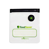 FoodSaver Reusable Quart Vacuum Zipper Bags, for Use with FoodSaver Handheld Vacuum Sealers, 10 Count