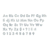 Trend Enterprises Black Sparkle Font Ready Letters, 4 Inches, 182 Pieces