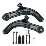 KAC Front Lower Control Arm Front Suspension Kit Fit for Nissan Versa 2007-2012,Cube 2009-2014 Automotive Replacement Control Ar