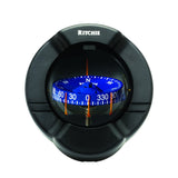 Ritchie Navagation SR-2-1 Venture Bulkhead Mount Compass-CombiDial Black