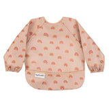 Tiny Twinkle Mess Proof Baby Bib,Waterproof Smock Baby Bib for Eating,Machine Washable Long Sleeve Bib,Baby Led Weaning,Toddler