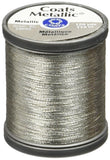 COATS & CLARK Metallic Thread, 125Yard, Silver