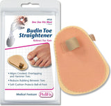 Pedifix Toe Straightener Gentle Toe Alignment Support for Hammer Toes, Crooked or Overlapping Toes One Size Fits Most - Pack o