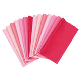 PATIKIL Cotton Fabric Bundles, 14 Pcs 4 x 4 Inch Fat Quarter Solid Color Precut Fabric Squares for Sewing Patchwork Quilting DIY