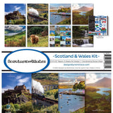 Reminisce Scotland And Wales Scrapbook Collection Kit