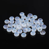 Youngbling Large Hole Gemstone Beads for Jewelry Making,Loose Macrame Natural Stone Beads Pack of 15,Opal Stone(5 * 10mm)
