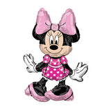 Anagram International, Inc. Minnie Mouse Consumer Inflated Party Balloon, 19, Multicolor