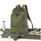 VENATIN Gym Backpack for Women Waterproof Small Gym Bag With Shoe Compartment Sports Essentials Cheer Backpack with Wet Dry Pock