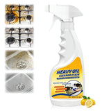 cuoct Kitchen Heavy Oil Cleaner Stain, Heavy Oil Stain Cleaner Kitchen, 300ml MultiPurpose Cleaner Clean Up Kitchen Oil Stain