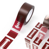 Outus 110 Yards Football Packing Tape 1.9 Wide Adhesive Football Tape Roll for Gift Wrapping DIY Craft Enthusiast Sports Decor