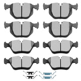 SCITOO D946 D683 Front Rear Ceramic Brake Pads Sets Fit For BMW 330Ci 2001-2006,For BMW 330i 2001-2005,For BMW 330xi 2001-2005,F