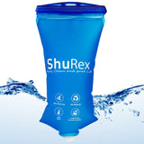 2L Water Container Bag for Sawyer Water Filter Straw, Collapsible Water Bottle Bladder Compatible with Membrane Solutions Water