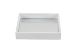 Cheung 'S Fp-3987W White Raised Bubble Tray With Mirror