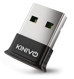 Kinivo USB Bluetooth Adapter for PC BTD400 (Bluetooth 4.0 Dongle Receiver, Low Energy) - Compatible with Windows 11/10/8.1/8, Ra