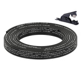 Boeray 35FT 1/8 DOT Air Line SAE J844 PA12 Nylon Air Hose with Cutter 1/8OD Pneumatic Tubing DOT Approved 1/8 Air Brake Hose