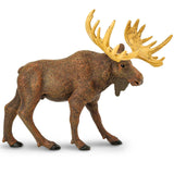 Safari Ltd. Moose Figurine - Realistic 5 Animal Figure - Educational Toy for Boys, Girls, and Kids Ages 1+