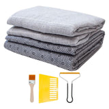 Calandis MonkS Cloth Tufting Carpet Weaving Diy For Rug Making Nonslip Tufting Cloth 2.15X2M With 2X2M | Punch Needle Kits | Ha
