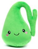 nerdbugs Gallbladder Plush- Who You Gonna Gall? Stone Busters! -Gallbladder Removal Stuffed (Plush) Organ Toy, Get Well Gift, GI