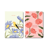 Factor Notes A6 Notebook Combo Pack (Golden Days) | Set Of 2 Cute Aesthetic Pocket Notebooks | 160 Pages Each, 90 Gsm Thick Pape