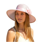 Trubliz WomenS Sun Hat Stylish Garden Beach Cap, Foldable For Travel Sun Protection For Girls Summer Hat For Women (Light P