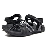 MEGNYA Comfortable Hiking Sandals, Lightweight Rubber Outsole Walking Slides for Camping, Summer Sports Sandals with Adjustable