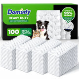 100 Count Heavy Duty Dry Sweeping Cloths Refills for Swiffer Sweeper Mop