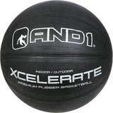 AND1 Xcelerate Rubber Basketball: Game Ready, Official Regulation Size 7 (29.5 ) Streetball, Made for Indoor/Outdoor Basketbal