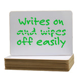 Flipside Dry Erase Board, 12 x 9.5, White Surface, 12/Pack