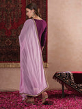 Anni Designer Women'S Cotton Blend Straight Solid Kurta With Pant & Dupatta (Dhulipala Wine_L_Wine_Large),Wine,L,,,