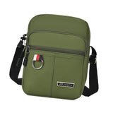 Calandis Men Shoulder Bag Fashionable Zipper Crossbody Bag For Walking Workout Biking Green | Backpacks, Bags & Briefcases | Men