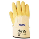 Ansell Size 10 Golden Grab-It II Heavy Duty Cut Re