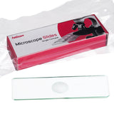 AmScope BSC12 Microscope Slides Single Depression Concave Pack of 12, Clear