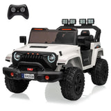 24V Powered Truck 2 Seater Kids Ride On Car,Parent Remote Control,4WD 800W Motor,3 Adjustable Speeds for Ages 3+,Built-in Music