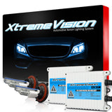 XtremeVision H13 6K 35W AC Xenon Bulb Bundle - Slim AC Ballast - 9008, 6000K Light Blue - 1 Pair