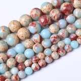 36PCS 10MM Natural Longevity Mountain Beads Round Loose Stone Beads for Jewelry Making DIY Energy Stone Healing Power Bracelet 1
