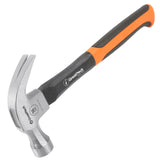 GreatNeck HG16C 16 Oz. Fiberglass Curved Claw Hammer, Household & Industrial Construction Hammer, Drive & Pry Nails, Frame a Hom