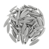 uxcell 150Pcs Plastic Pocket Hole Plugs, 9mm Slant Hole Caps for Pocket Hole Jig Wood Working Tool Accessories, Grey