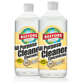 Restore Naturals Floor Cleaner & All Purpose Cleaner 32 Fl Oz Gentle, NonToxic Formula | pH Neutral | CrueltyFree | Made i