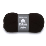 Patons Astra Yarn, 1.75 oz, Black