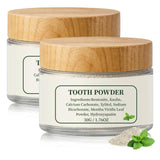 Tooth Powder, Remineralizing Tooth Powder with Mint, Tooth Powders with Hydroxyapatite for Remineralizing Teeth, Fluoride-Free G