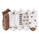 Youstylo Socks For Women | Low Cut Ankle Length Boat Socks | Ladies Knitted Girls Yoga Socks Combo Sk1220A (Multi, Pack Of 5)