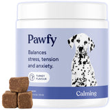 Pawfy Calming Chews for Dogs | Natural Dog Calming Chews - Supports Relaxation and Calm Behavior | Helps with Thunder, Separatio